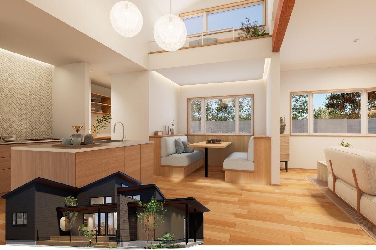 モデルハウス内観