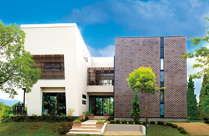 【hit大野城住宅展示場】おうちカフェも提案するアイデアが詰まった家