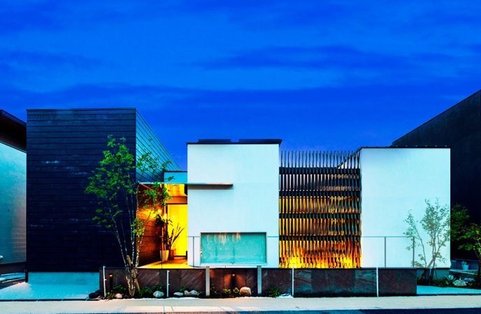 【hit香椎宮前住宅展示場】モノトーンカラーがベースのホテルライクな平屋